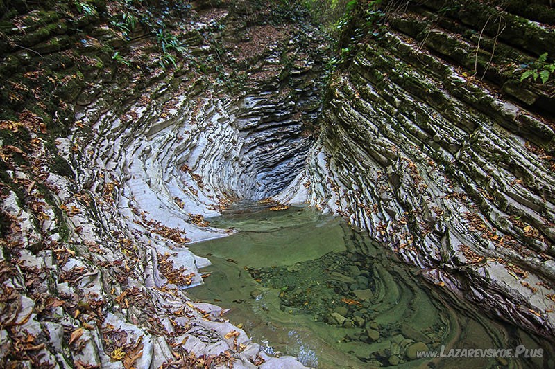 Начало каньона.