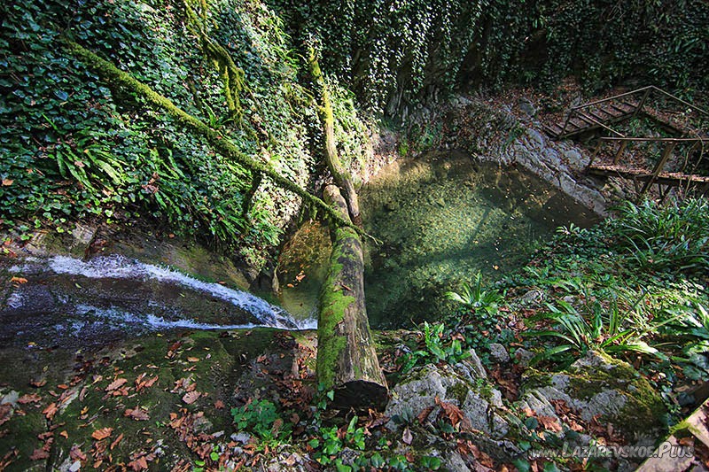 Вид сверху.