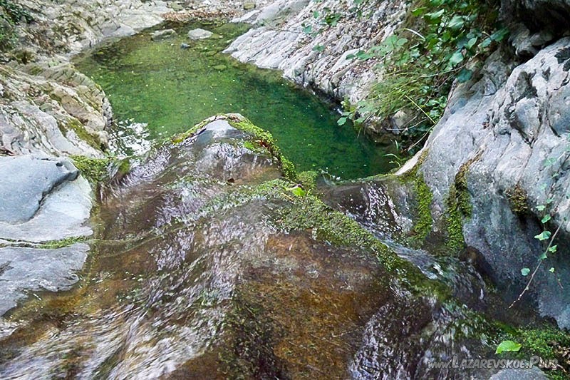 Водопад тёщины слёзы. Вид сверху.