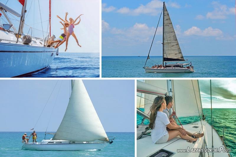 Морская прогулка на яхте