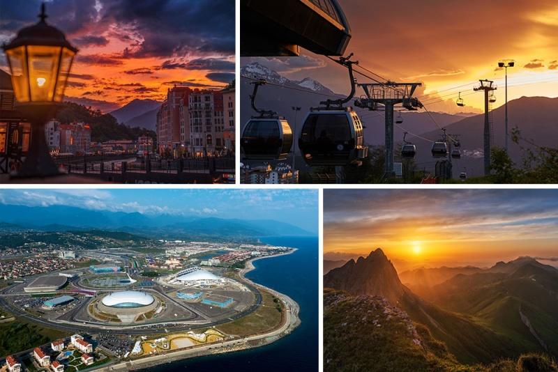 Экскурсия на Красную Поляну "Лайт": Роза Хутор + Олимпийский парк