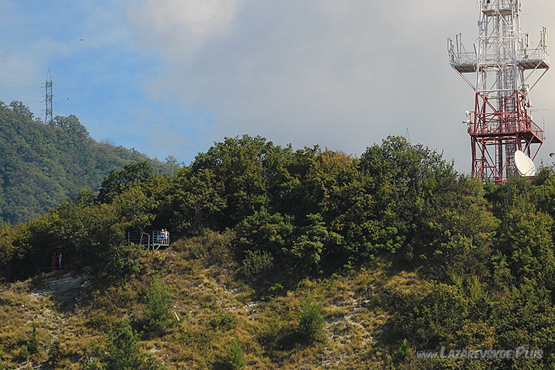 Смотровая площадка Орлиное гнездо, Лазаревское.