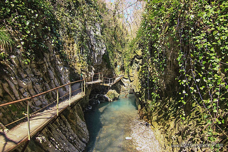 Каньон в Свирском ущелье