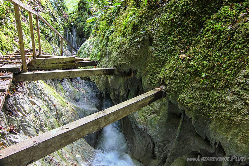 Проход по каньону