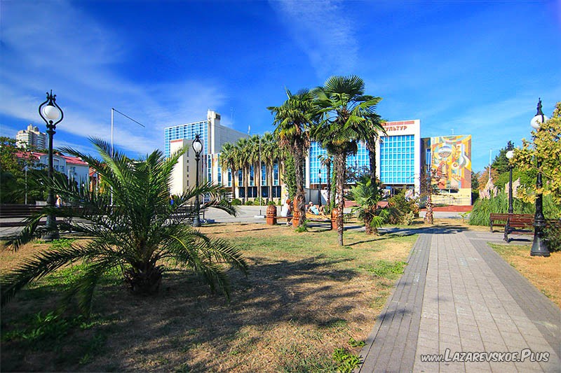 Сквер у ЦНК. Лазаревское.