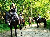 Часовая конная прогулка 7
