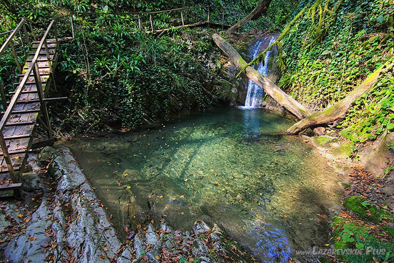 Водопад Чаша Розы.