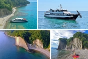 Морская прогулка на теплоходе к скале Киселева
